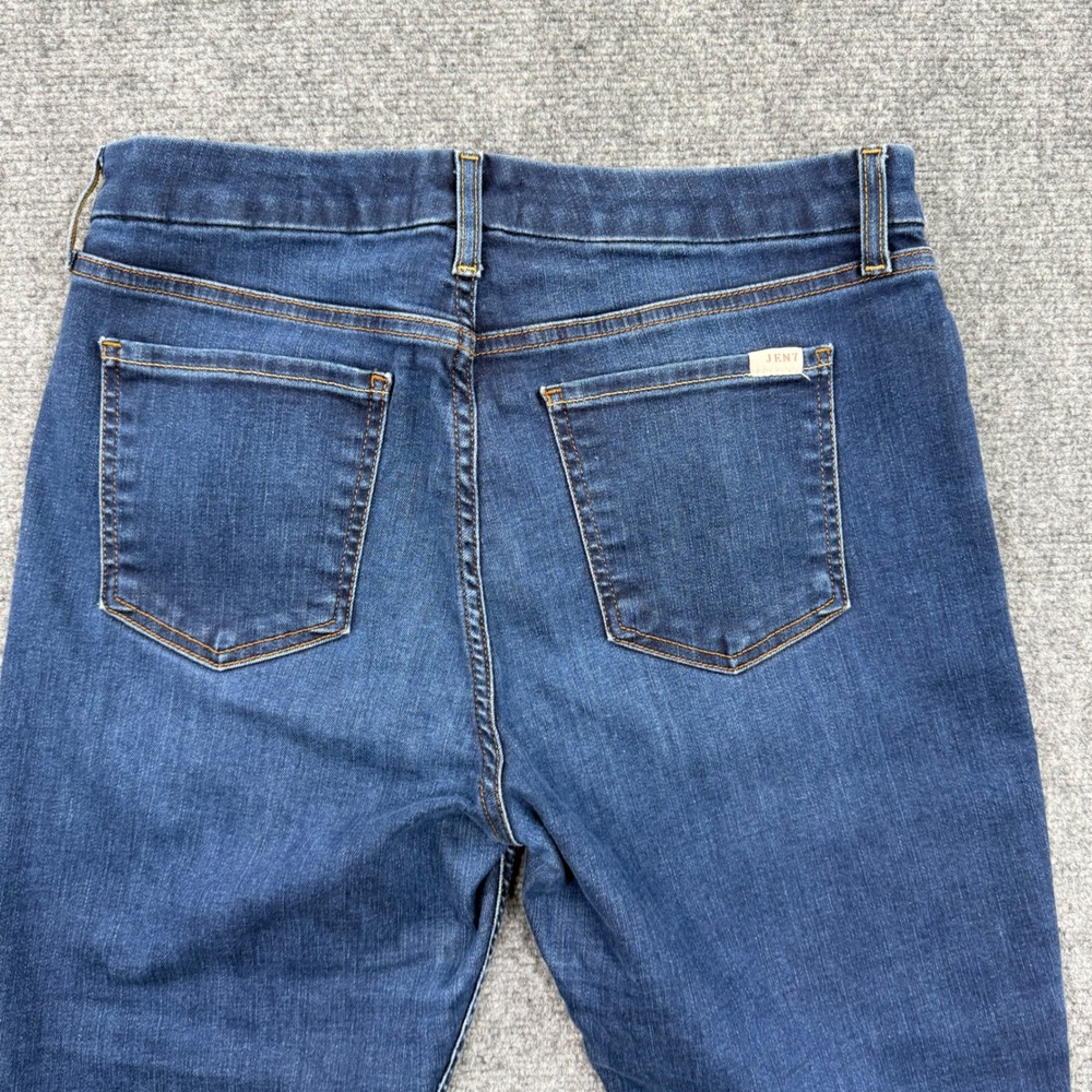JEN7 By 7 For All Mankind Legging Ankle Jeans Dark Wash Size 8 Women's - Picture 10 of 15
